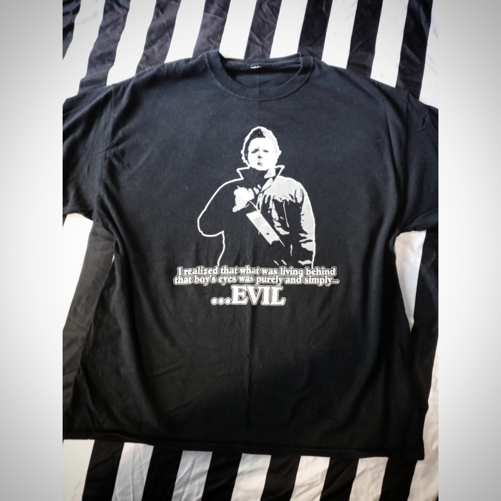Michael Myers Halloween Horror Glow Shirt XL
